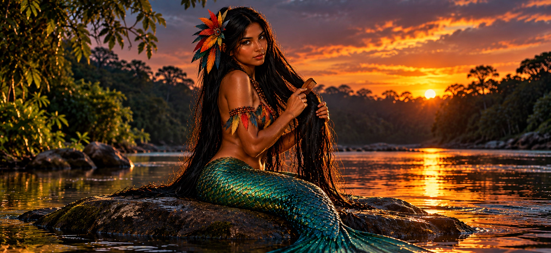 O Brasil que ainda conta histórias - Lendas da Amazônia: Iara  (Mãe d’Água) 