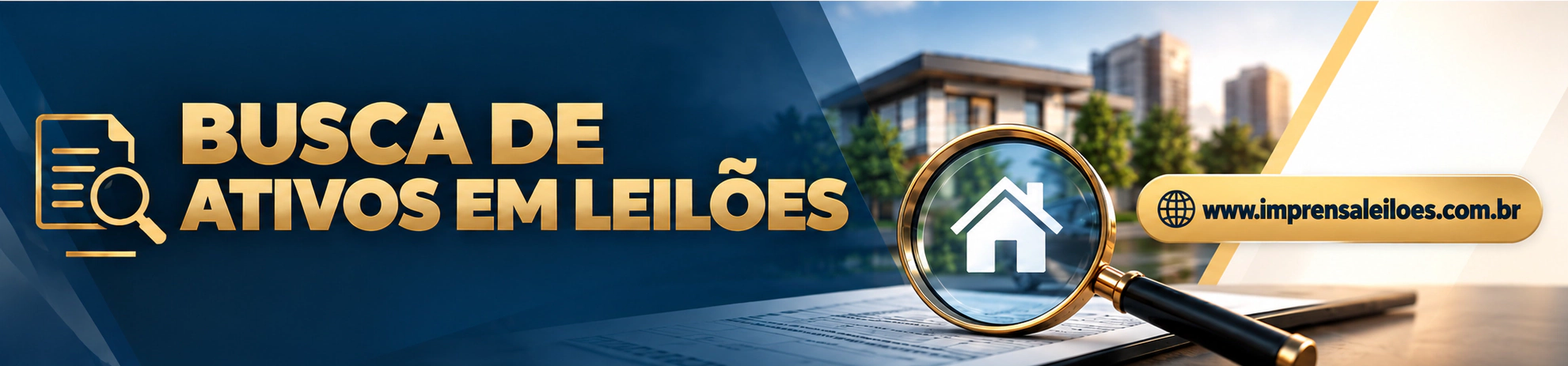 Jornal Imprensa Leilões desenvolve plataforma nacional de pesquisa de bens em leilão