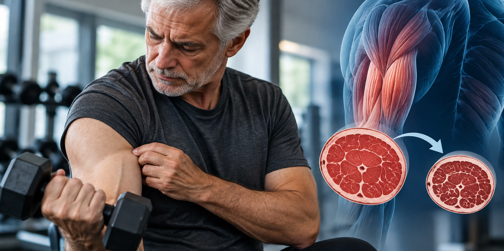 Sarcopenia: a perda de músculos que começa antes dos 60 anos e muita gente não percebe